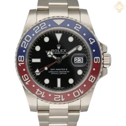 Rolex 116719 GMT-Master II 18K White Gold Pepsi Ceramic Bezel MenÕs Watch