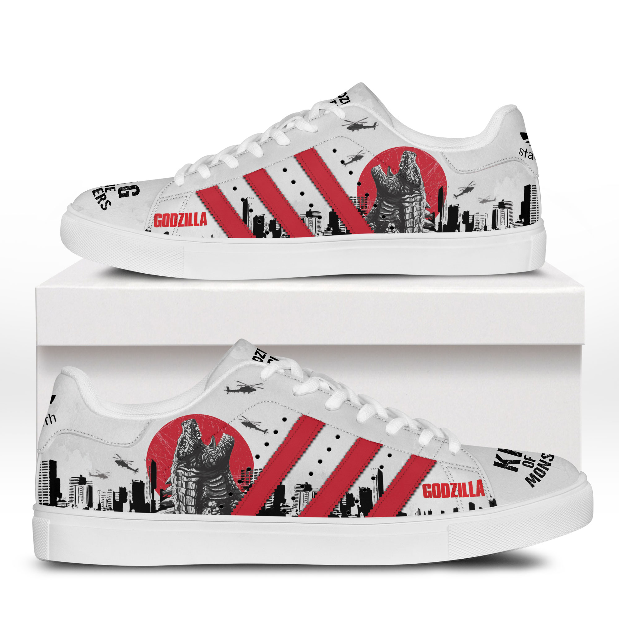 Godzilla "Kings of the Monsters" Special Stan Smith Shoes Godzilla "Kings of the Monsters" Special Stan Smith Shoes