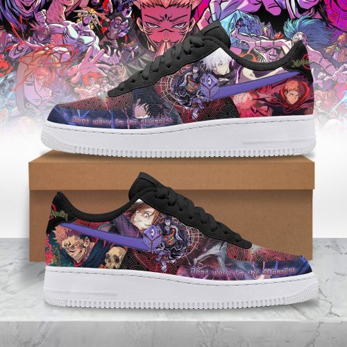 Jujutsu Kaisen Don’t Worry I’m The Strongest Nike Air Force 1