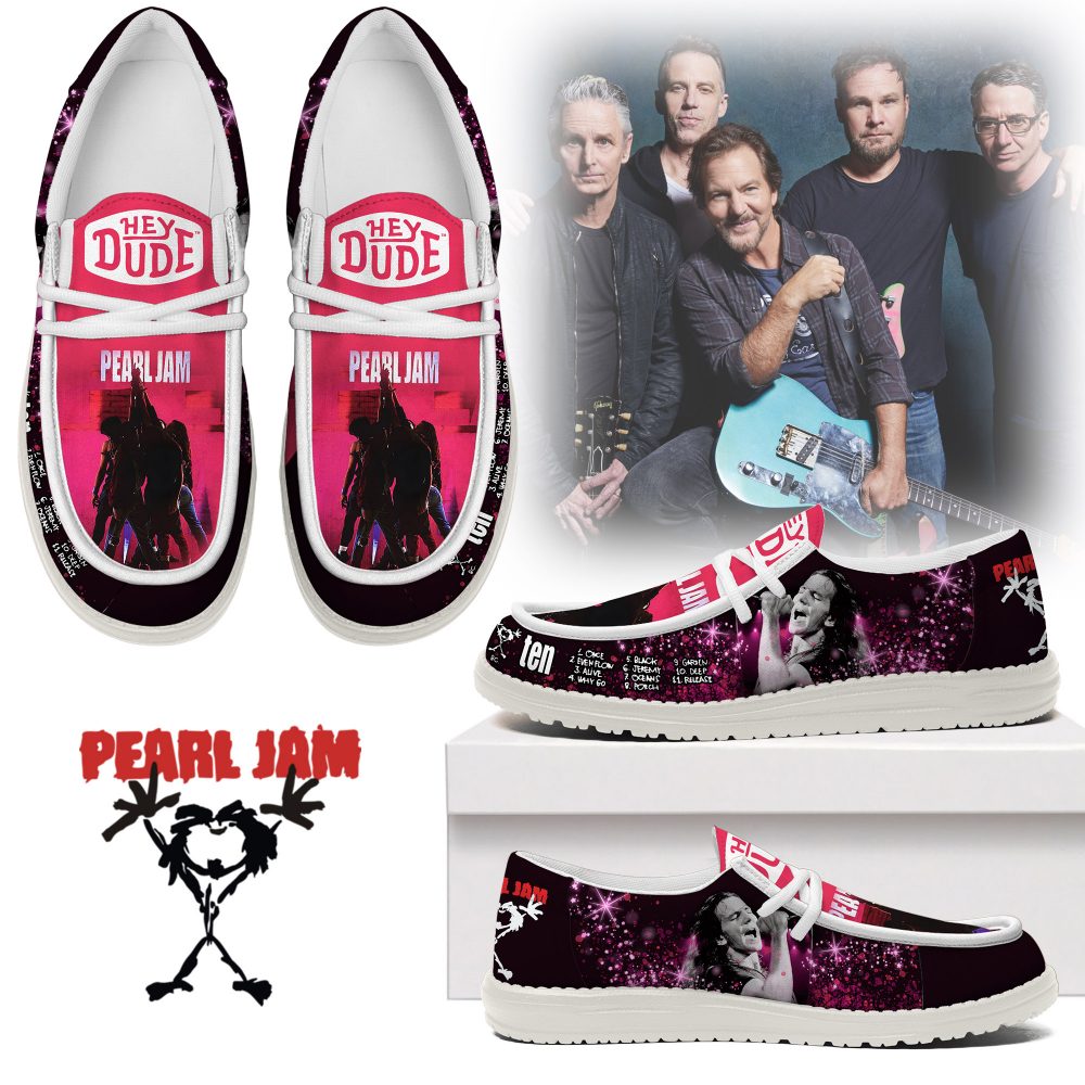 Pearl Jam Tour 2025 Special Loafer Shoes