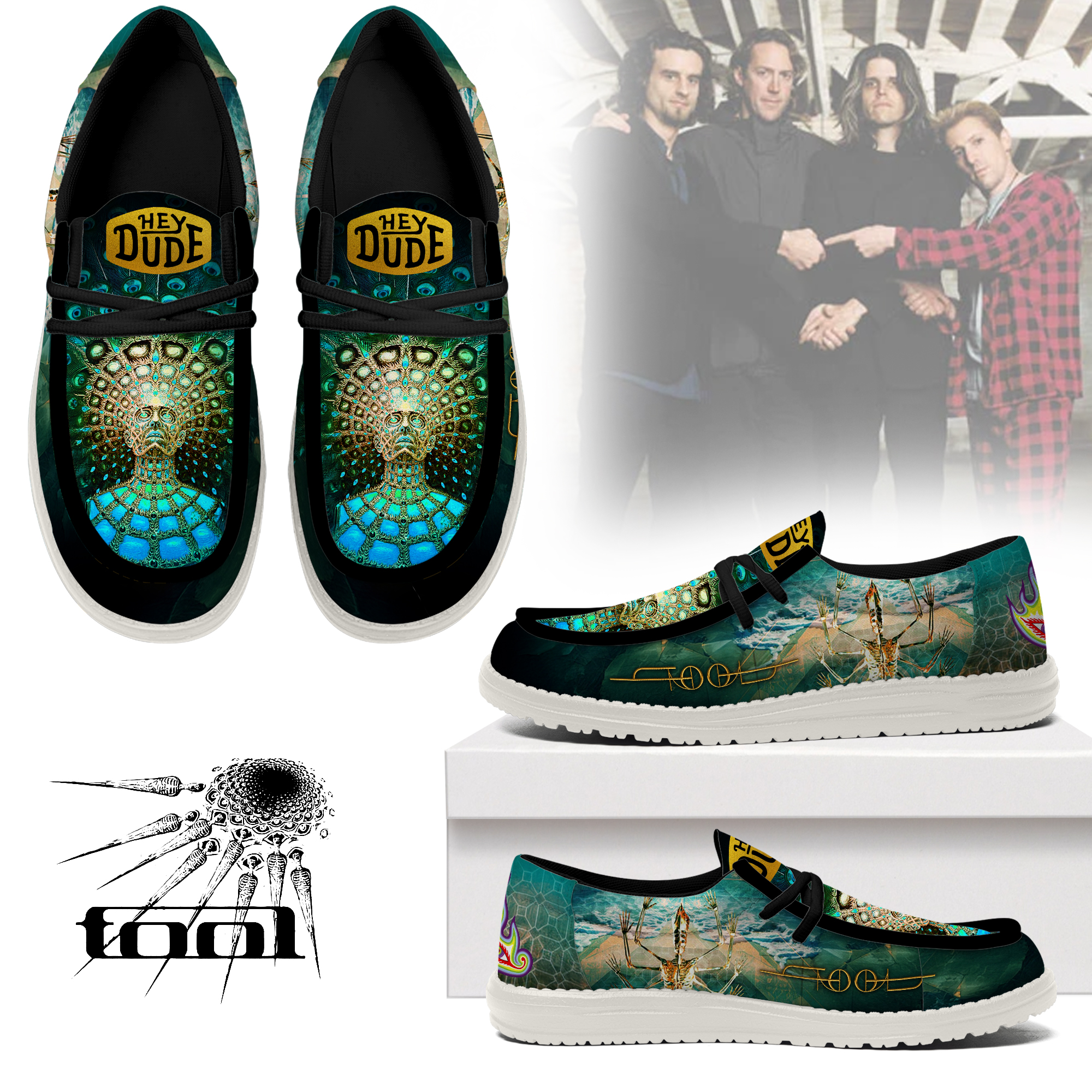 Tool Band Limited Edition Loafer Shoes Tool Band Limited Edition Loafer Shoes
