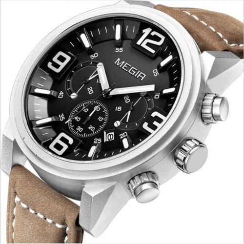 Watch Men’s Watch Three-eye Luminous Waterproof Sports Watch Watch