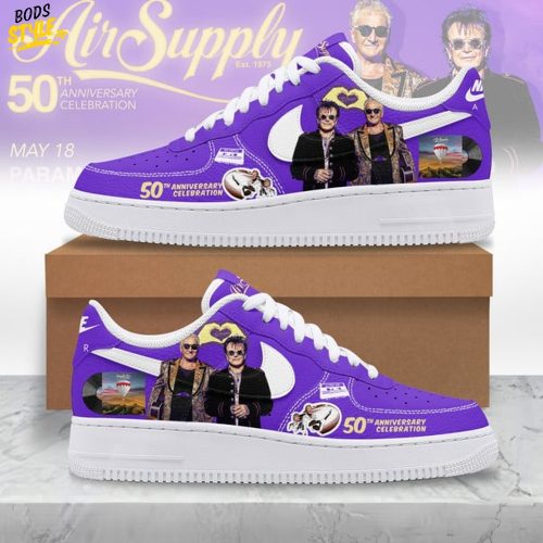 Air Supply 50th Anniversary Special Air Force 1 Sneaker
