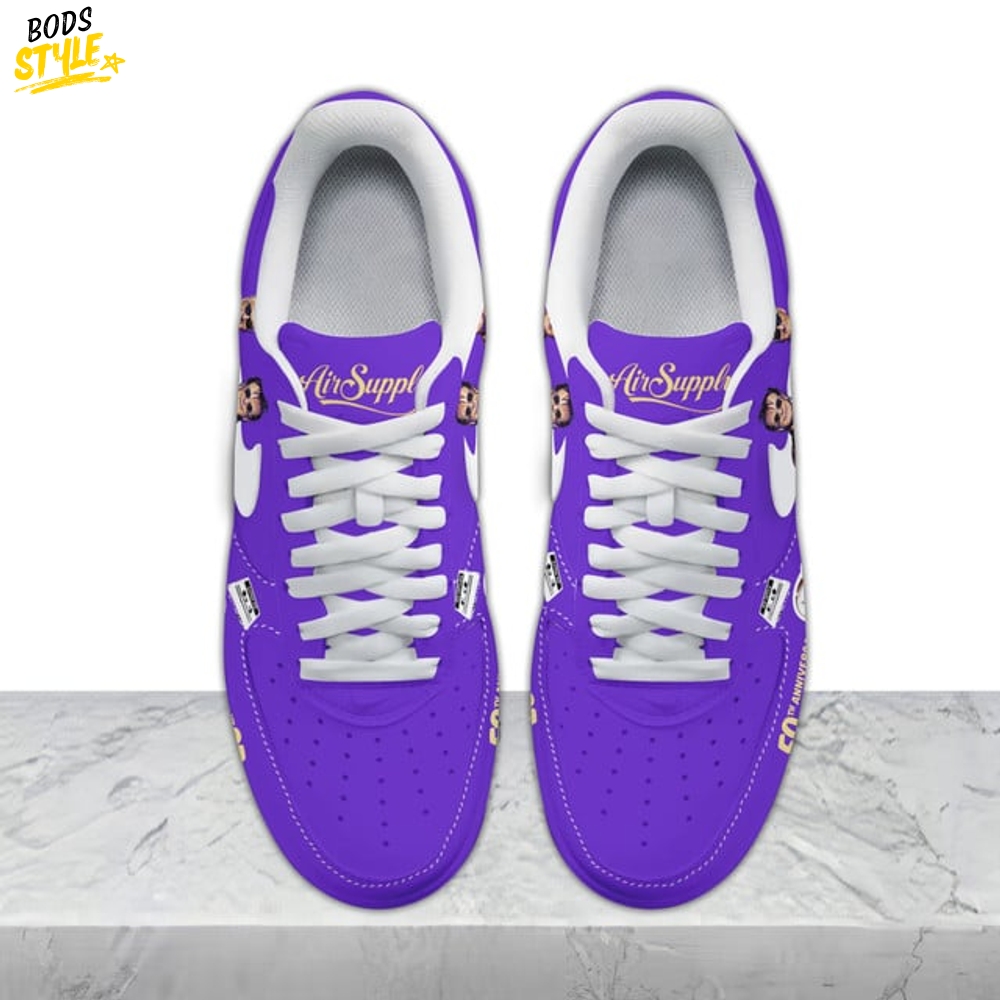 Air Supply 50th Anniversary Special Air Force 1 Sneaker Air Supply 50th Anniversary Special Air Force 1 Sneaker