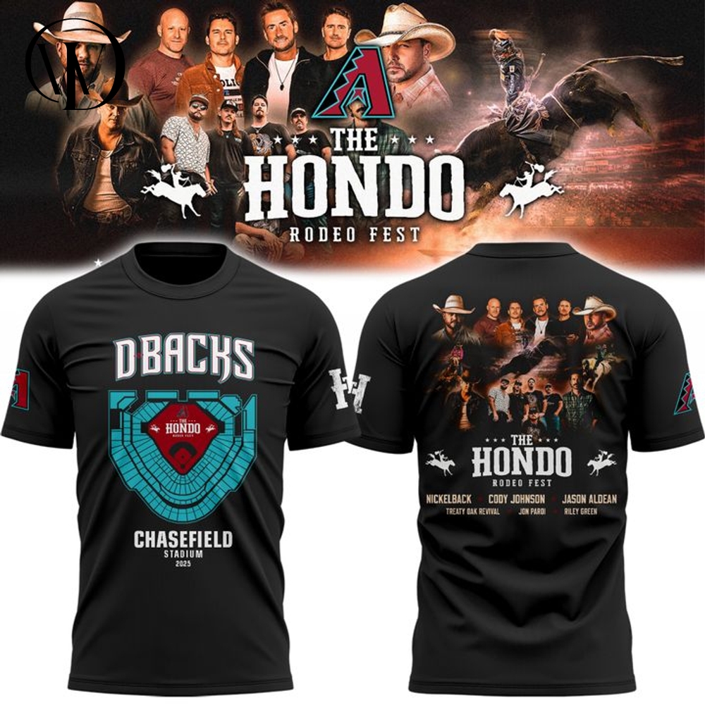 Arizona Diamondbacks x The Hondo Rodeo Fest Special Tee Arizona Diamondbacks x The Hondo Rodeo Fest Special Tee