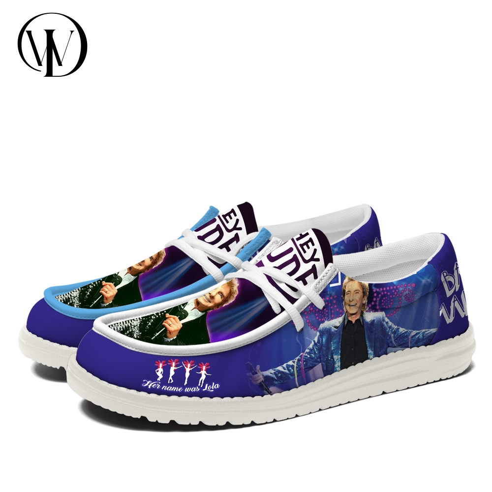 Barry Manilow "Her Name Was Lola" Loafer Shoes Barry Manilow "Her Name Was Lola" Loafer Shoes