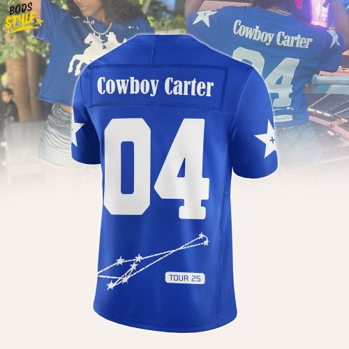 Beyoncé Cowboy Carter Tour 2025 Jersey – Blue
