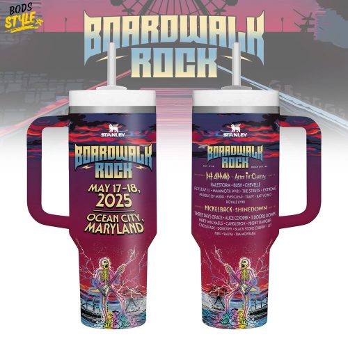 Boardwalk Rock Ocean City 2025 Stanley Tumbler