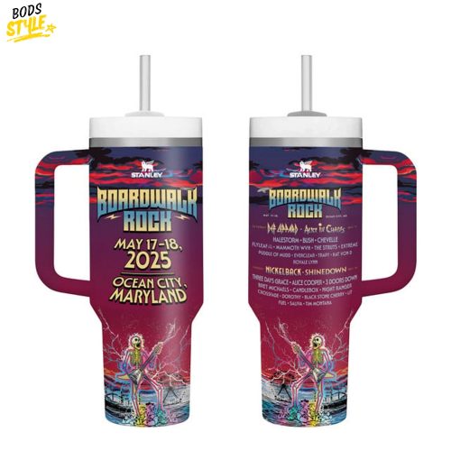 Boardwalk Rock Ocean City 2025 Stanley Tumbler