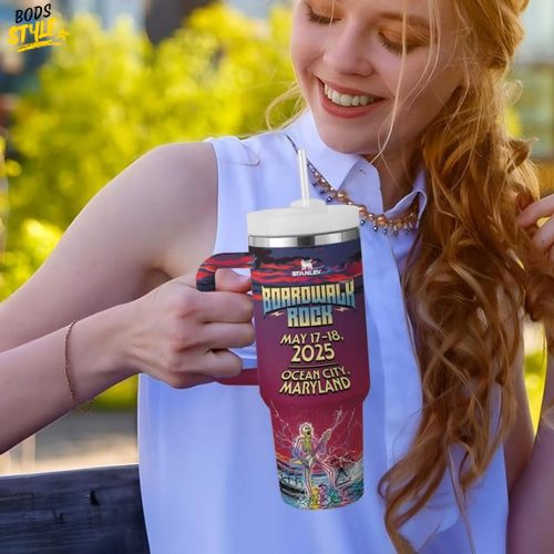 Boardwalk Rock Ocean City 2025 Stanley Tumbler