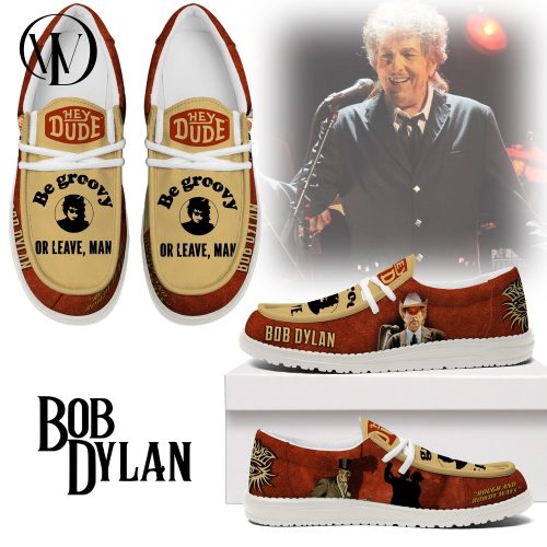 Bob Dylan “Be Groovy or leave, Man” Loafer Shoes