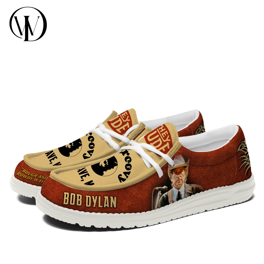 Bob Dylan "Be Groovy or leave, Man" Loafer Shoes Bob Dylan "Be Groovy or leave, Man" Loafer Shoes