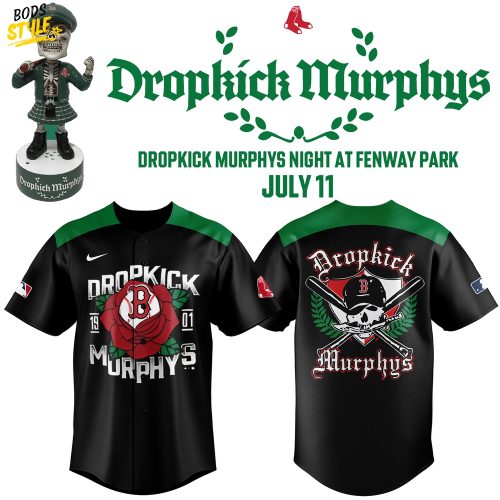 Boston Red Sox x Dropkick Murphys Night 2025 Special Baseball Jersey