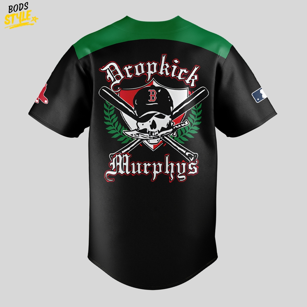Boston Red Sox x Dropkick Murphys Night 2025 Special Baseball Jersey Boston Red Sox x Dropkick Murphys Night 2025 Special Baseball Jersey
