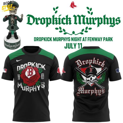 Boston Red Sox x Dropkick Murphys Night 2025 Special Baseball Jersey
