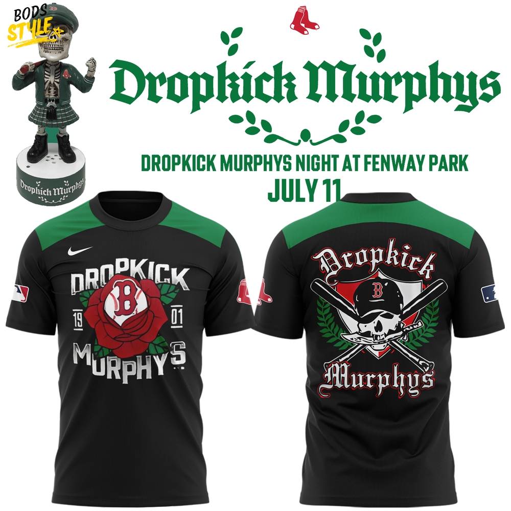 Boston Red Sox x Dropkick Murphys Night 2025 Special Tee Boston Red Sox x Dropkick Murphys Night 2025 Special Tee