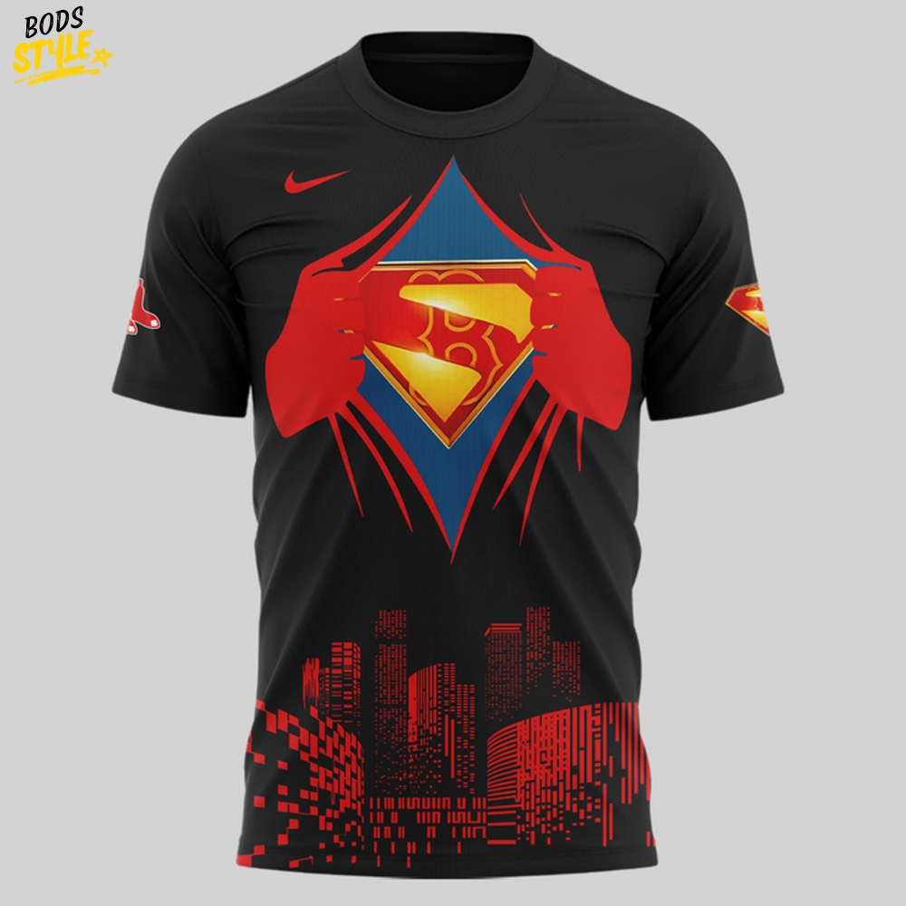 Boston Red Sox x Superman Night 2025 Special Tee Boston Red Sox x Superman Night 2025 Special Tee