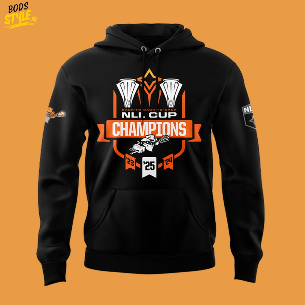 Buffalo Bandits NLL Cup Champions 2025 Special Hoodie Buffalo Bandits NLL Cup Champions 2025 Special Hoodie