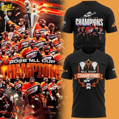 Buffalo Bandits NLL Cup Champions 2025 Special Tee