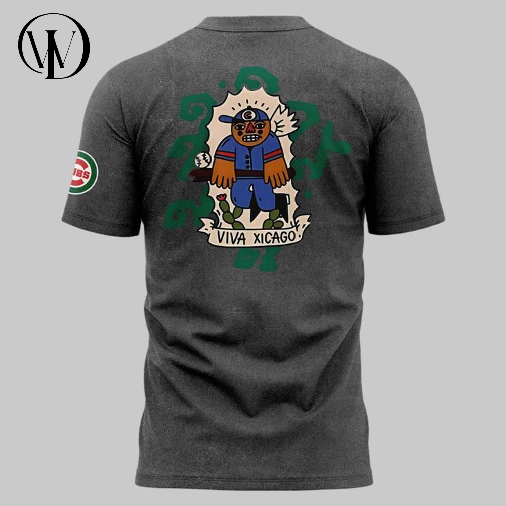 Chicago Cubs x Mexican Heritage "Viva Xicago" Special Tee Chicago Cubs x Mexican Heritage "Viva Xicago" Special Tee