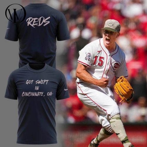 Cincinnati Reds “Got Swept in Cincinnati” Special Tee