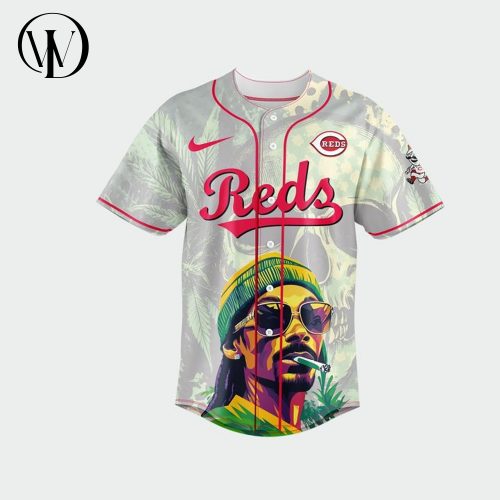 Cincinnati Reds x Snoop Dogg Custom Baseball Jersey