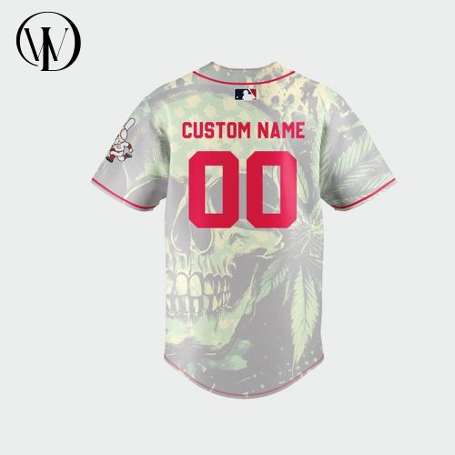 Cincinnati Reds x Snoop Dogg Custom Baseball Jersey