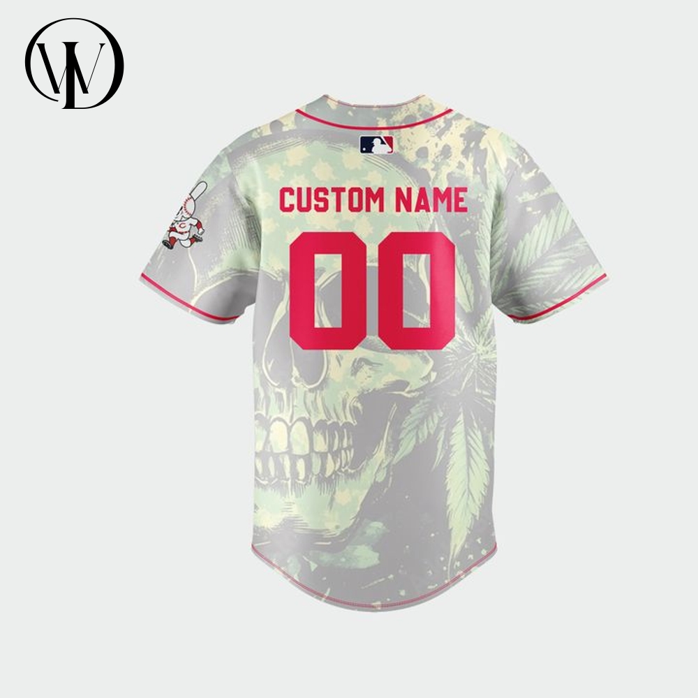 Cincinnati Reds x Snoop Dogg Custom Baseball Jersey Cincinnati Reds x Snoop Dogg Custom Baseball Jersey