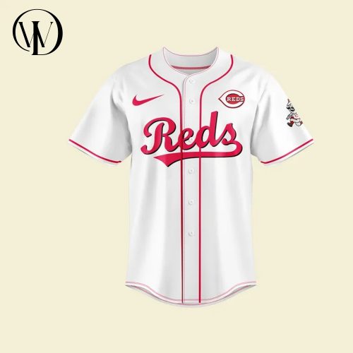 Cincinnati Reds x Snoop Dogg Post-Game Concert White Baseball Jersey