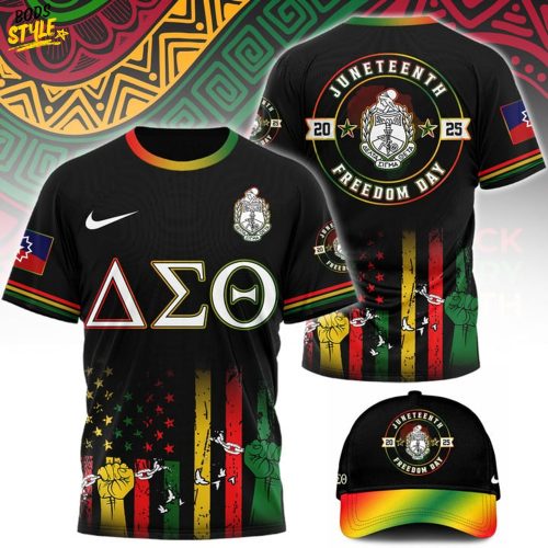 Delta Sigma Theta Happy Juneteenth 2025 Freedom Day Shirt