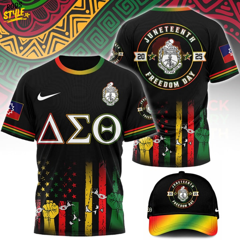 Delta Sigma Theta Happy Juneteenth 2025 Freedom Day Shirt Delta Sigma Theta Happy Juneteenth 2025 Freedom Day Shirt