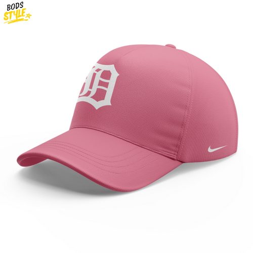 Detroit Tigers Strike Out Cancer Pink 2025 Hoodie Set