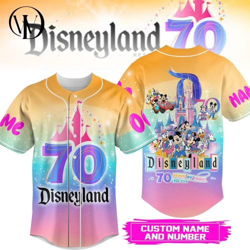 Disneyland 70 Years of Magic Special Baseball Jersey
