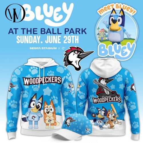 Fayetteville Woodpeckers x Bluey Day Special Hoodie