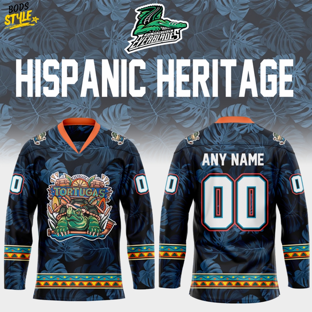 Florida Everblades Hispanic Heritage 2025 Personalized Hockey Jersey Florida Everblades Hispanic Heritage 2025 Personalized Hockey Jersey