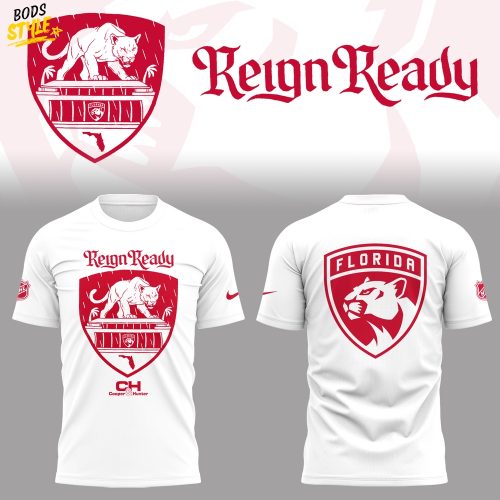 Florida Panthers “Reign Ready” Special White Tee