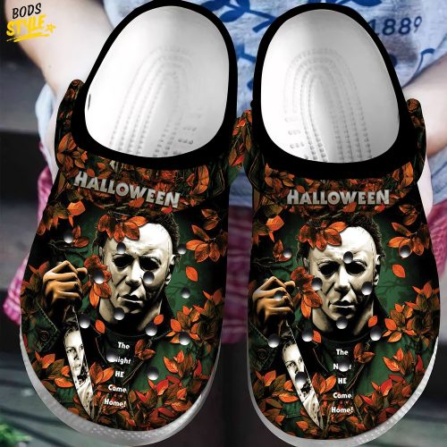 Halloween Michael Myers Comes Home Crocs Clogs Shoes