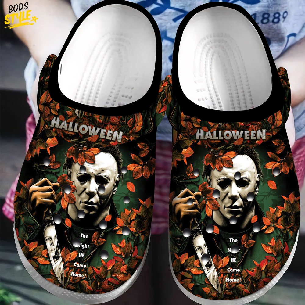Halloween Michael Myers Comes Home Crocs Clogs Shoes Halloween Michael Myers Comes Home Crocs Clogs Shoes