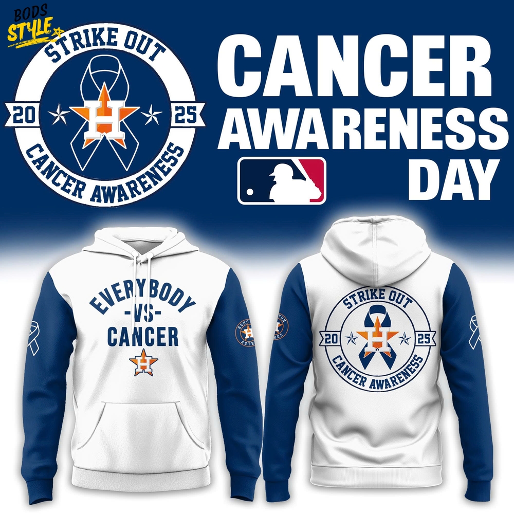 Houston Astro Everybody vs Cancer Hoodie Jogger Cap v2 Houston Astro Everybody vs Cancer Hoodie Jogger Cap v2