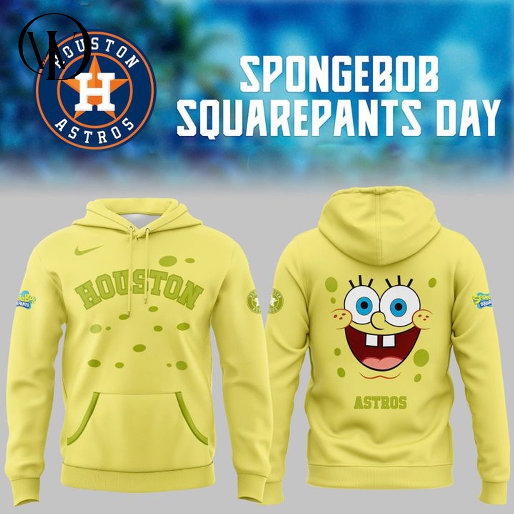 Houston Astros SpongeBob SquarePants Day Special Hoodie Houston Astros SpongeBob SquarePants Day Special Hoodie