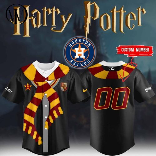 Houston Astros x Harry Potter 2025 Personalized Baseball Jersey