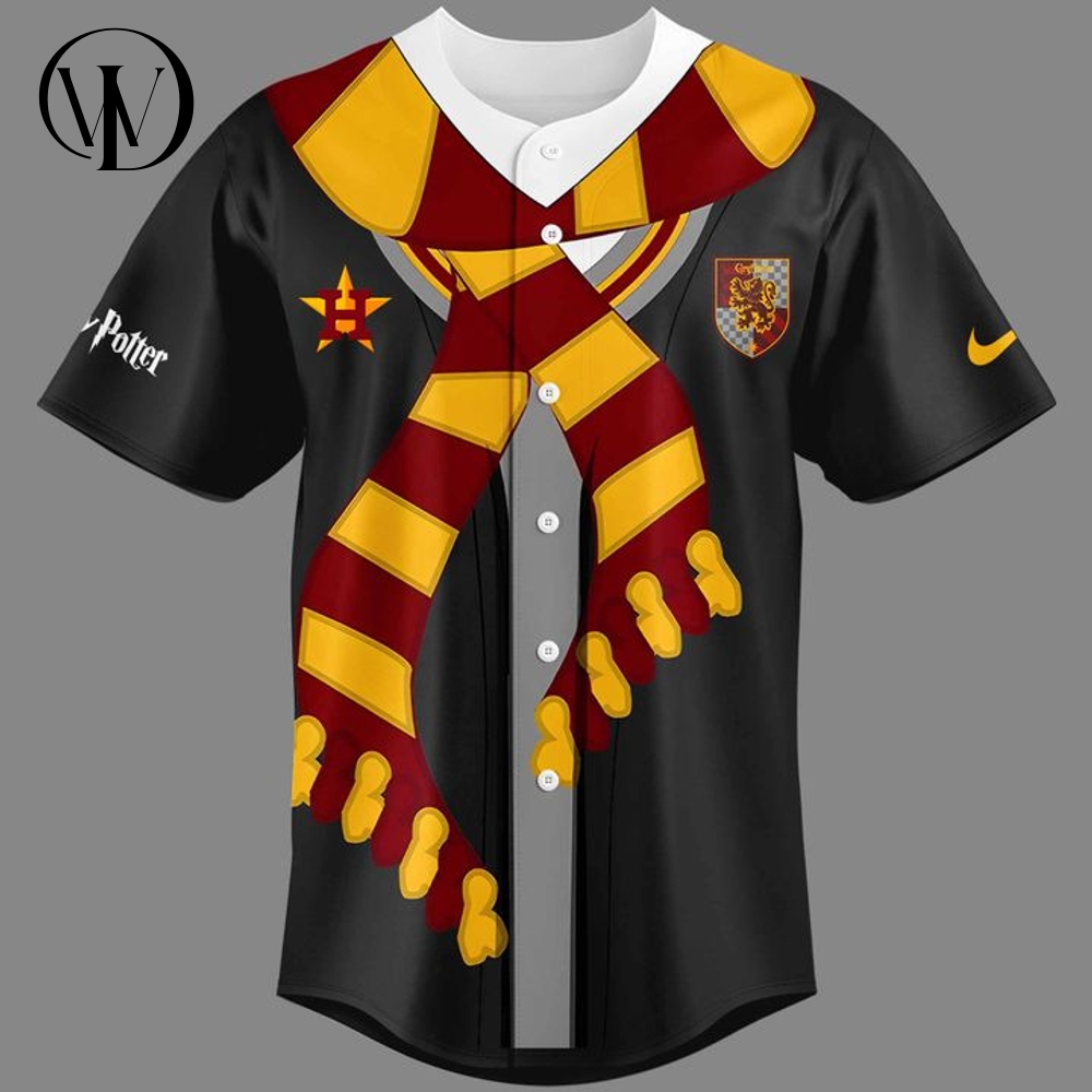 Houston Astros x Harry Potter 2025 Personalized Baseball Jersey Houston Astros x Harry Potter 2025 Personalized Baseball Jersey