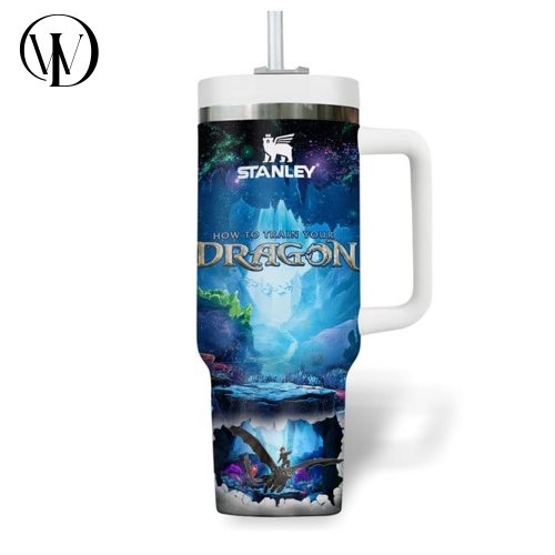 How To Train Your Dragon Special Tumbler 40oz with Handle