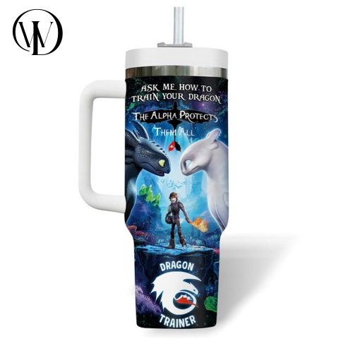 How To Train Your Dragon Special Tumbler 40oz with Handle