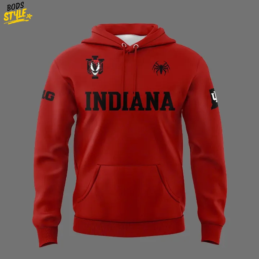 Indiana Hoosiers x "Venom" Special Hoodie Indiana Hoosiers x "Venom" Special Hoodie
