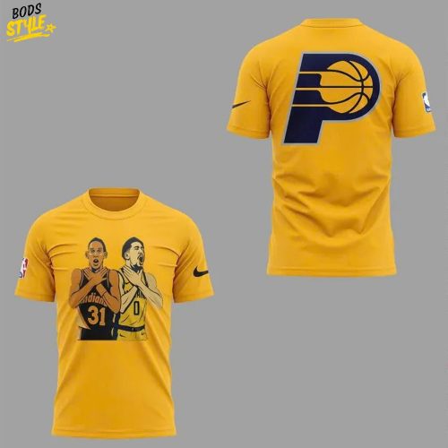 Indiana Pacers “Legacy Signal” Two eras. One gesture. One legendary moment T-shirt