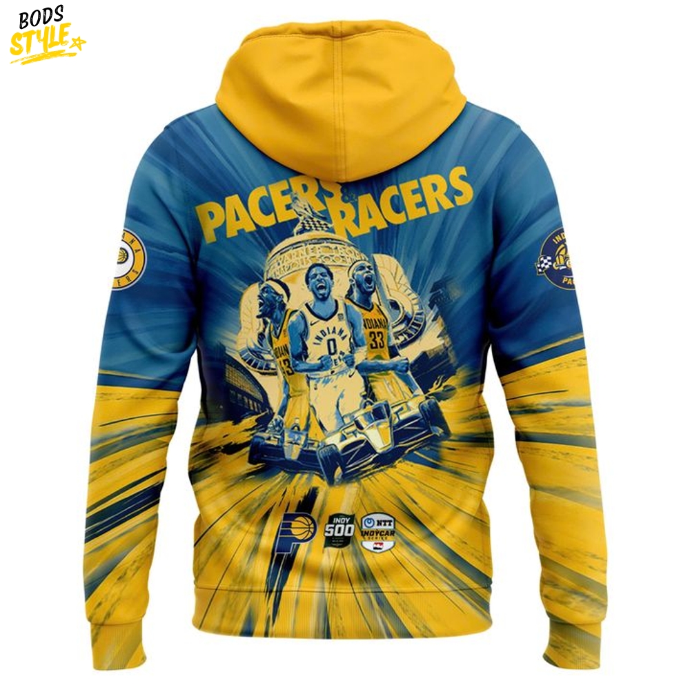 Indiana Pacers x IndyCar Racing 2025 Special Hoodie Set Indiana Pacers x IndyCar Racing 2025 Special Hoodie Set