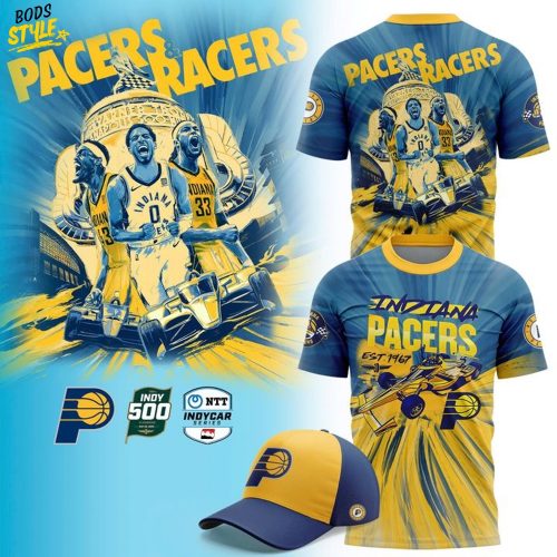Indiana Pacers x IndyCar Racing 2025 Special Shirt Set