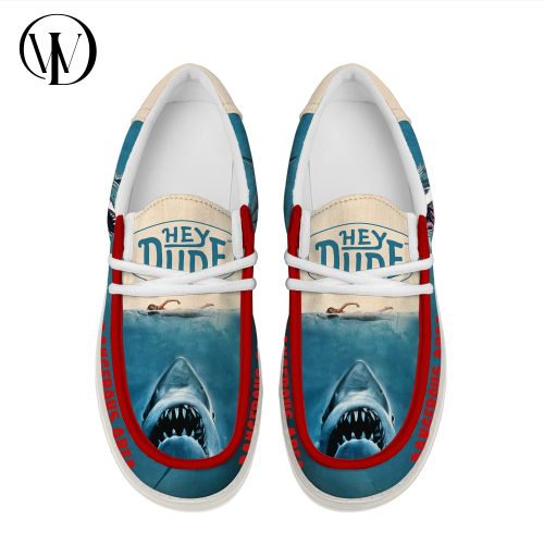 Jaws Movie “Dangerous Area” Loafer Shoes