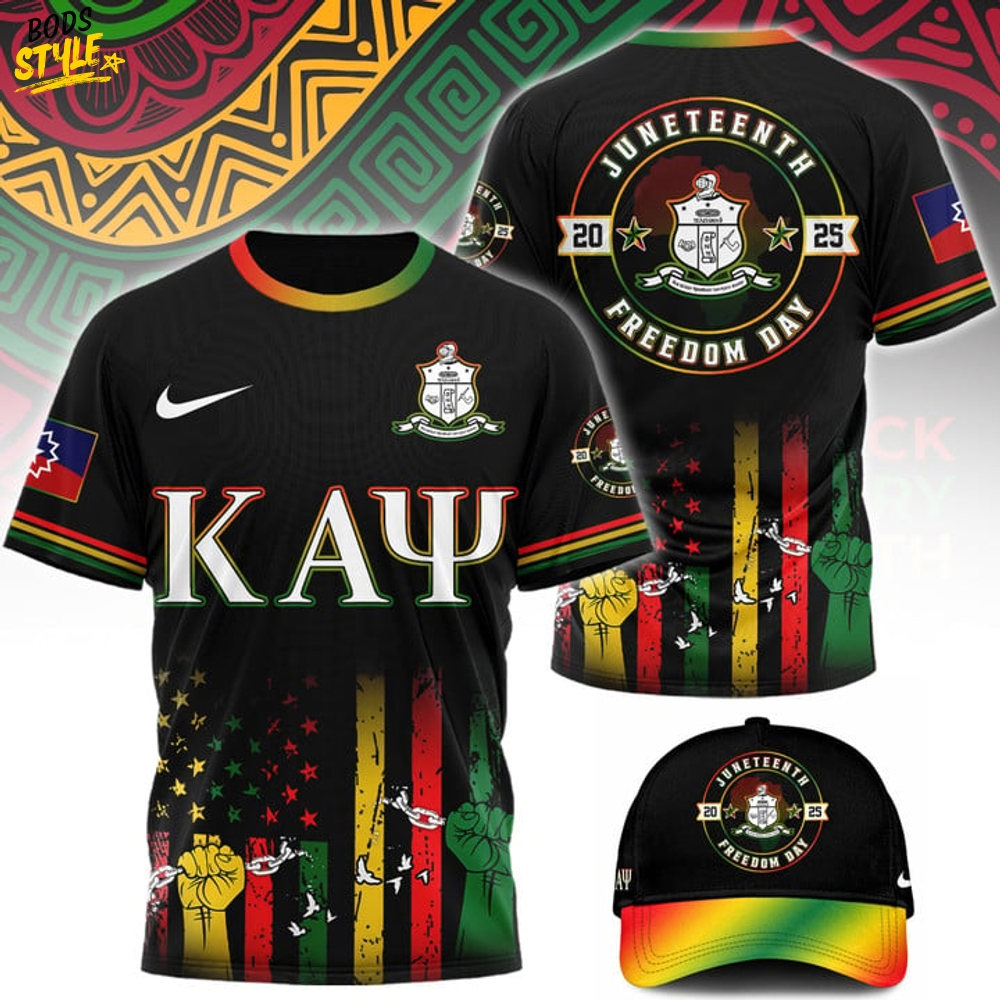 Kappa Alpha Psi Happy Juneteenth 2025 Freedom Day Shirt Kappa Alpha Psi Happy Juneteenth 2025 Freedom Day Shirt